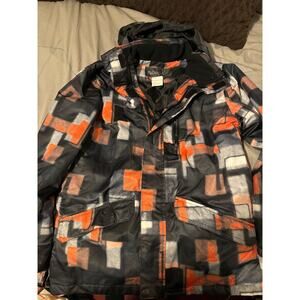 YOUTH PULSE SNOW JACKET‎ SIZE YOUTH XL 20 Black and Orange.